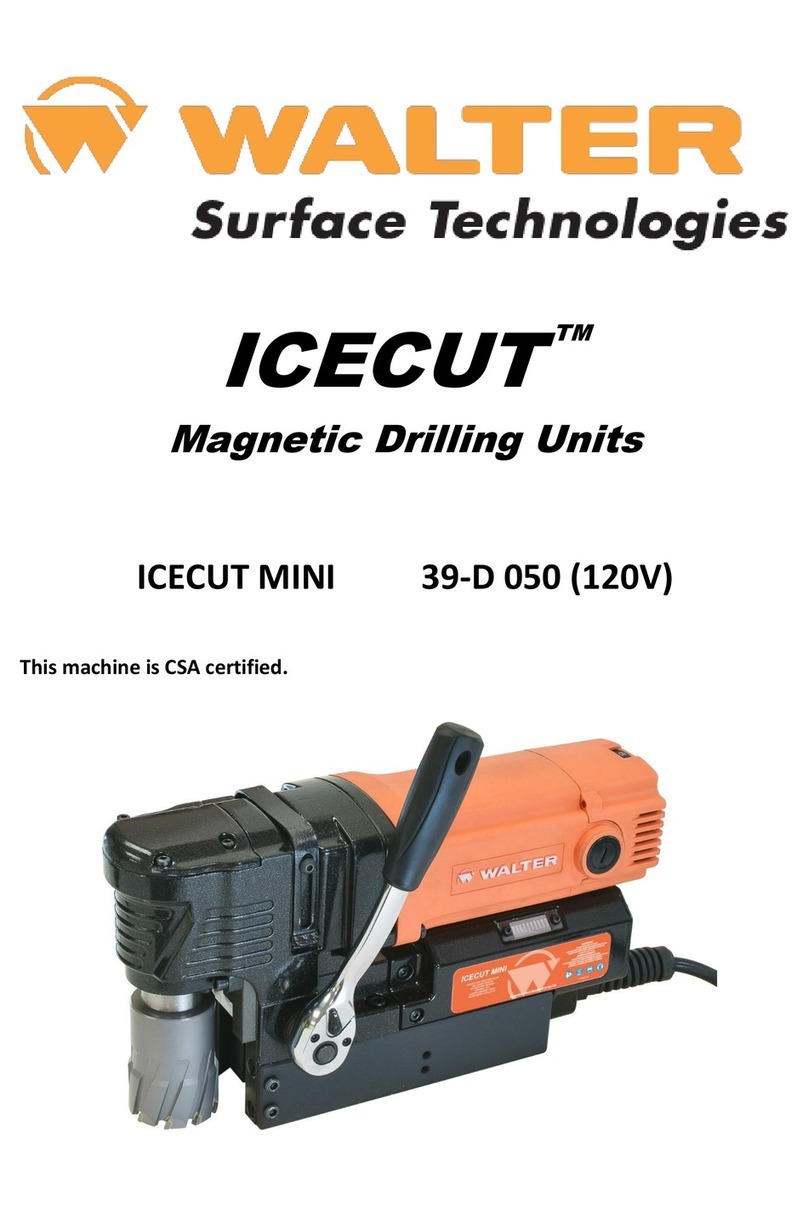 Walter ICECUT MINI 39-D 050 Original instructions