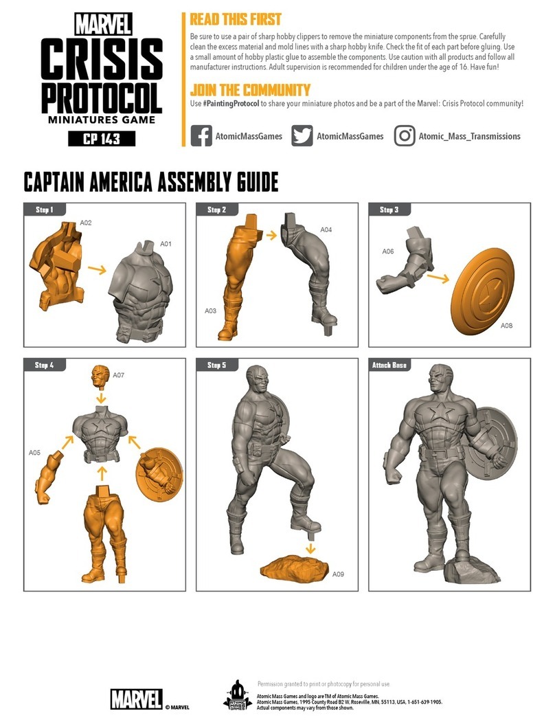 ATOMIC MASS GAMES MARVEL CRISIS PROTOCOL MINIATURES GAME EARTH'S MIGHTIEST CORE... User manual ATOMIC MASS GAMES MARVEL CRISIS PROTOCOL MINIATURES GAME EARTH'S MIGHTIEST CORE... User manual