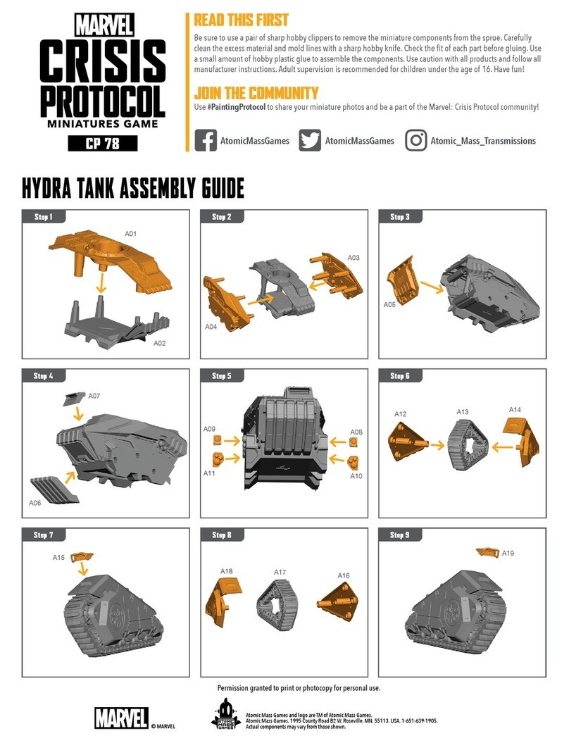 ATOMIC MASS GAMES MARVEL CRISIS PROTOCOL MINIATURES GAME HYDRA... User manual ATOMIC MASS GAMES MARVEL CRISIS PROTOCOL MINIATURES GAME HYDRA... User manual
