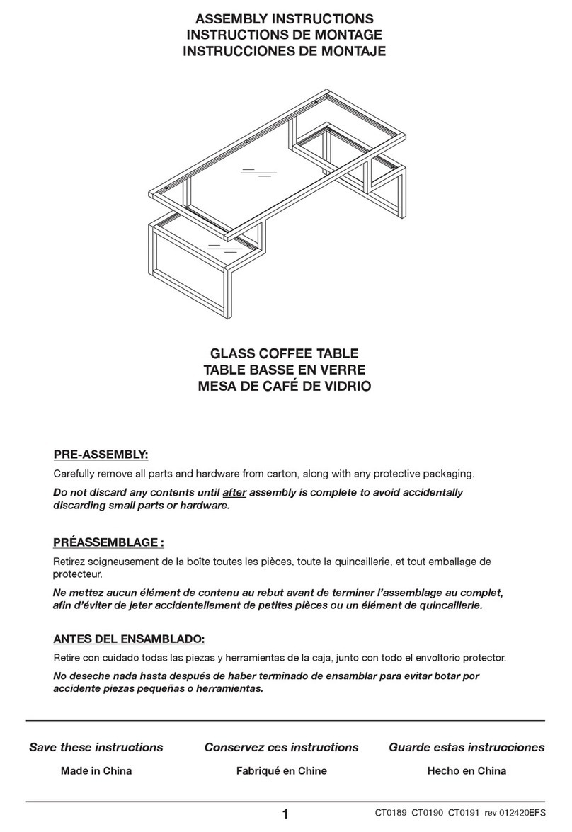 Henn&Hart CT0189 Assembly instructions