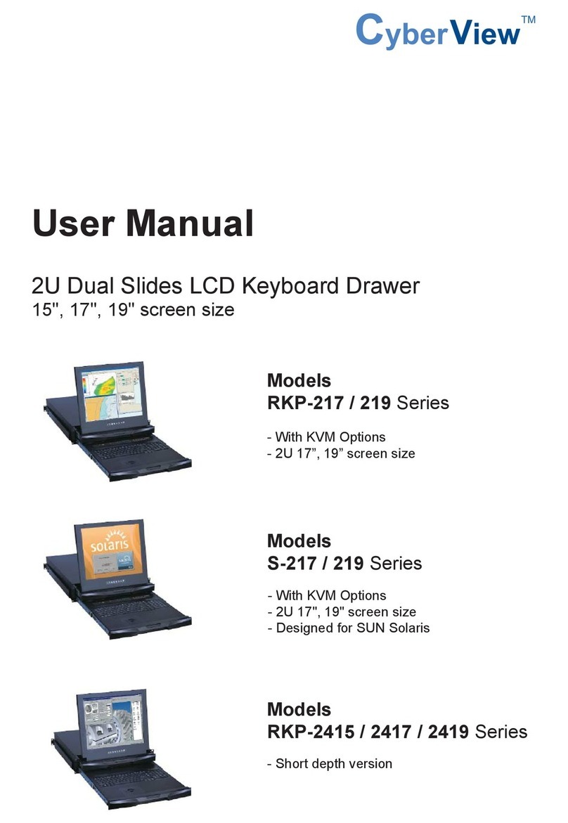 CyberView RKP-217 Series User manual