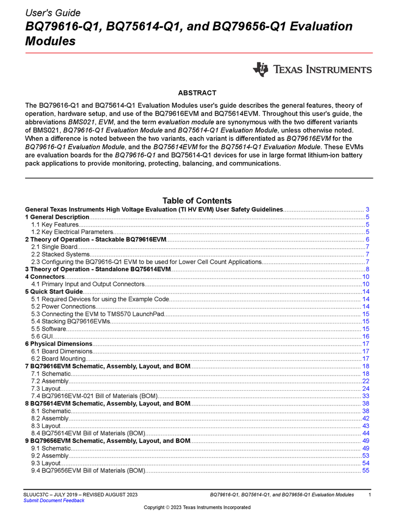 Texas Instruments BQ75614-Q1 User manual