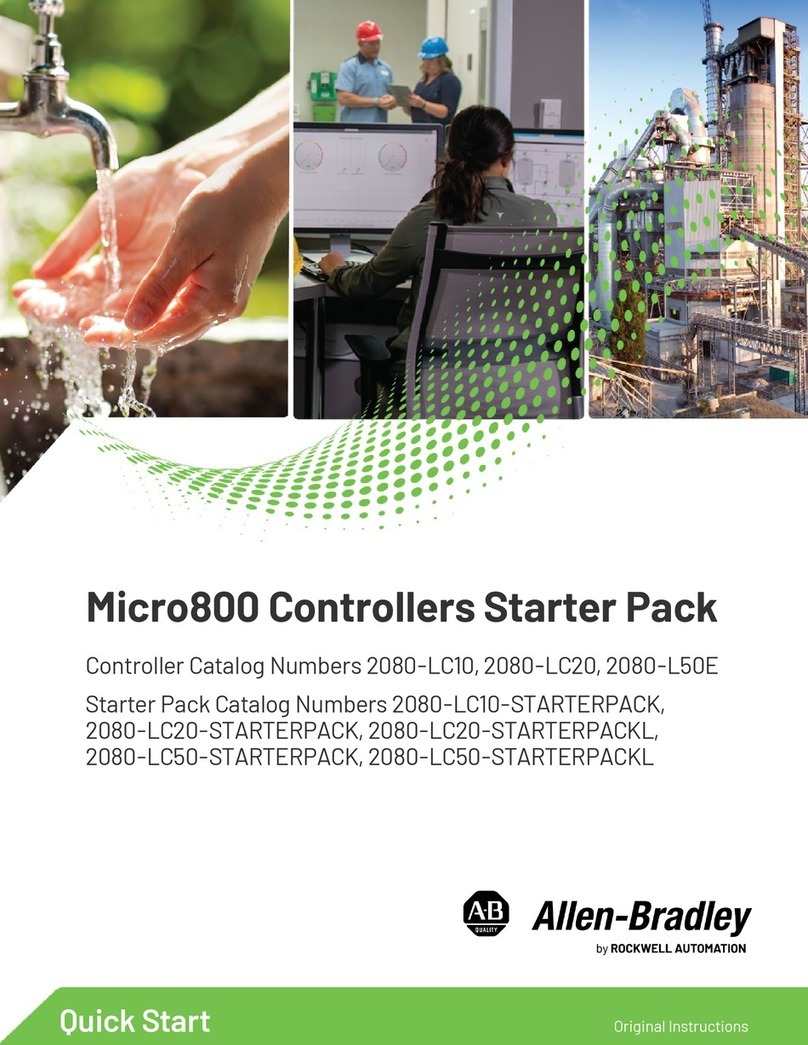 Rockwell Automation Allen-Bradley Micro800 User manual