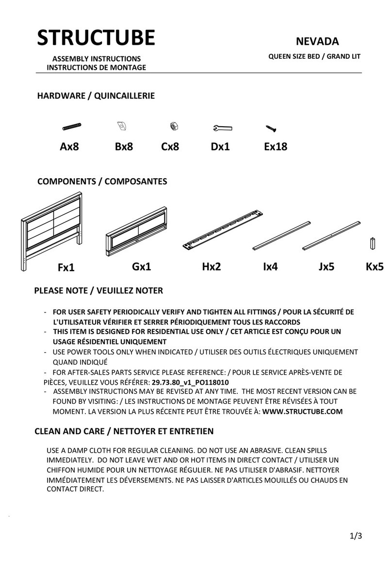 STRUCTUBE NEVADA User manual STRUCTUBE NEVADA User manual