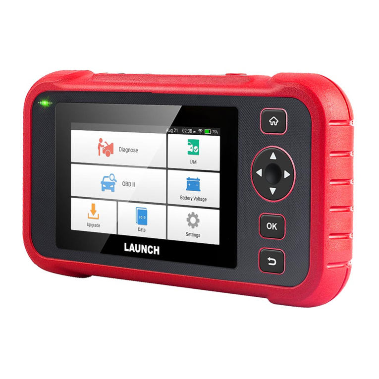Launch Creader Professional 123X User manual