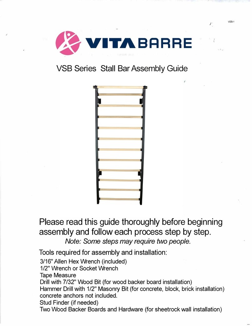 vita BARRE VSB Series Assembly guide