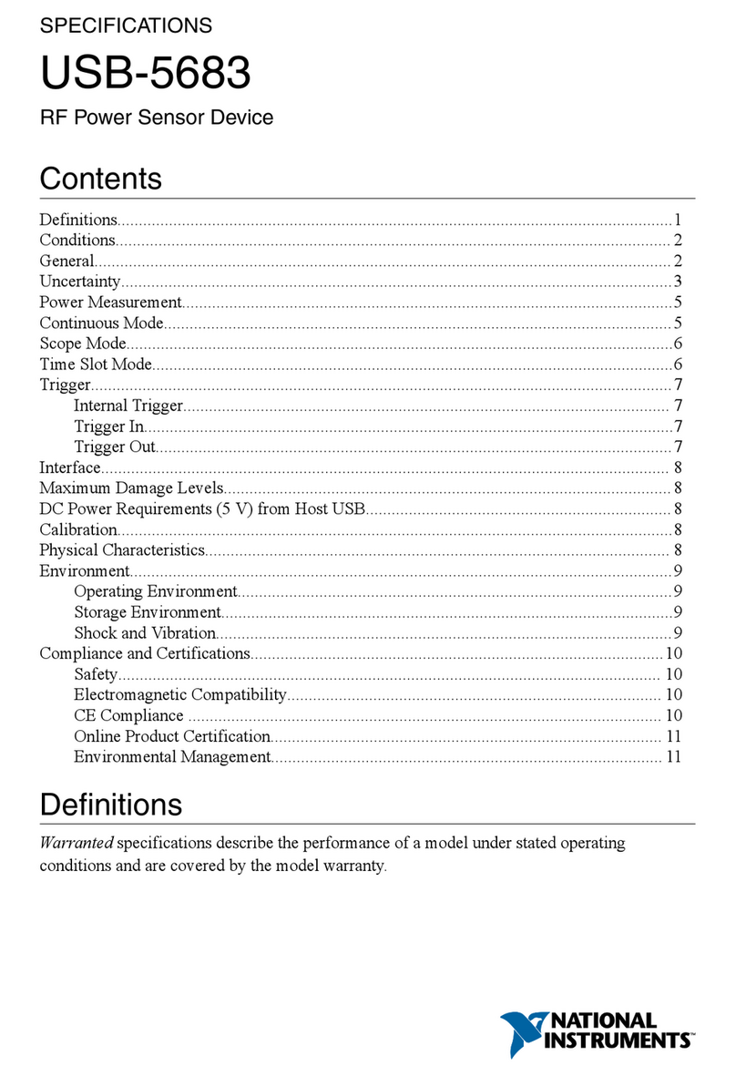 National Instruments USB-5683 Specifications