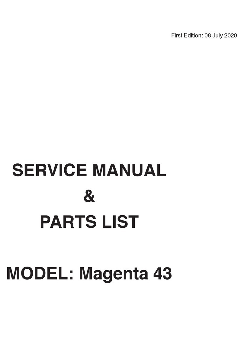 Magenta 43 OPERATION, SERVICE MANUAL & PARTS LIST