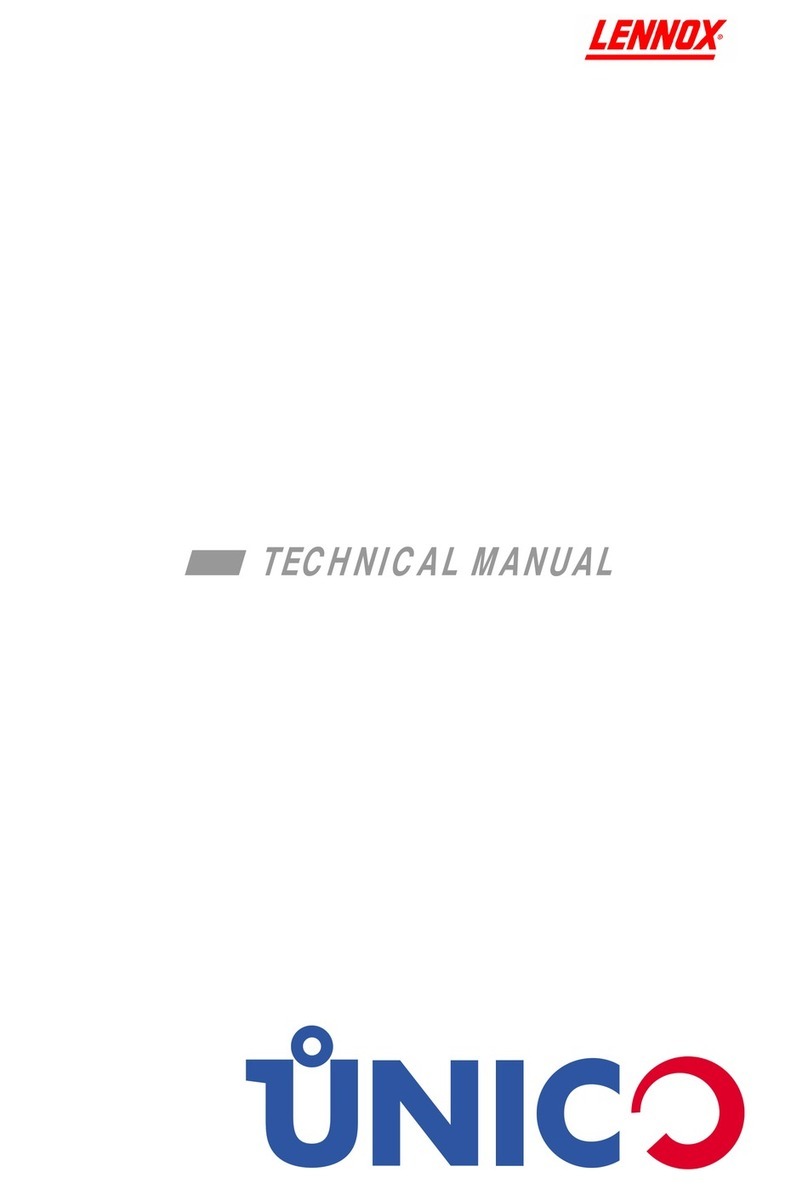 Lennox UNICO User manual
