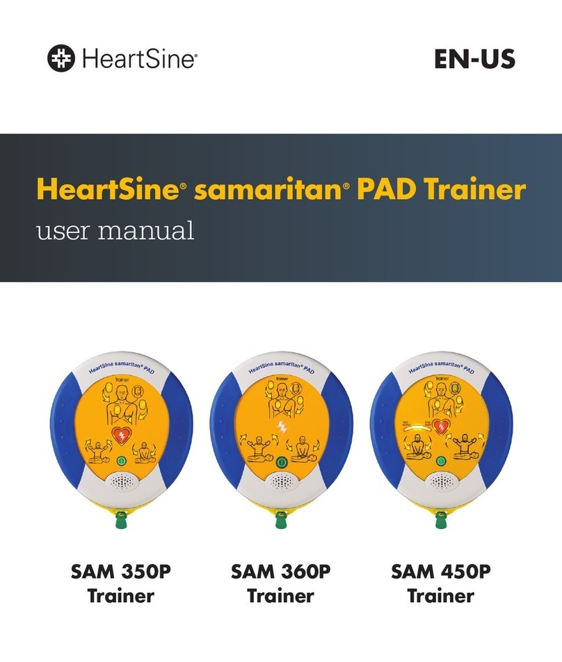 HeartSine samaritan SAM 350P user manual