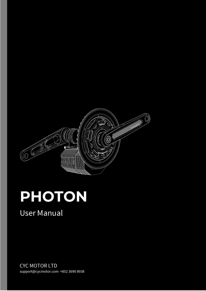 CYCMOTOR PHOTON User manual