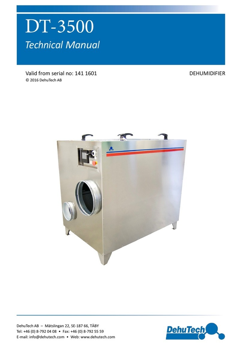 Dehutech DT-3500 Technical manual