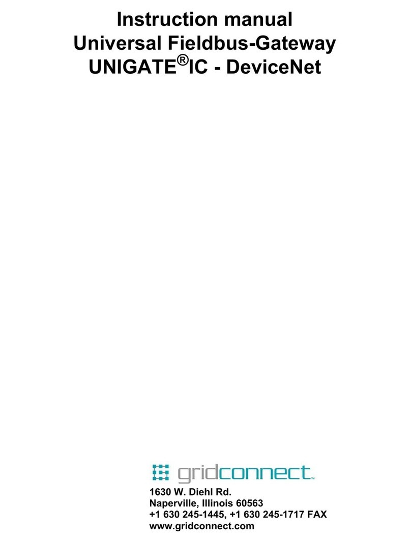 GridConnect DeviceNet UNIGATE IC instruction manual GridConnect DeviceNet UNIGATE IC instruction manual
