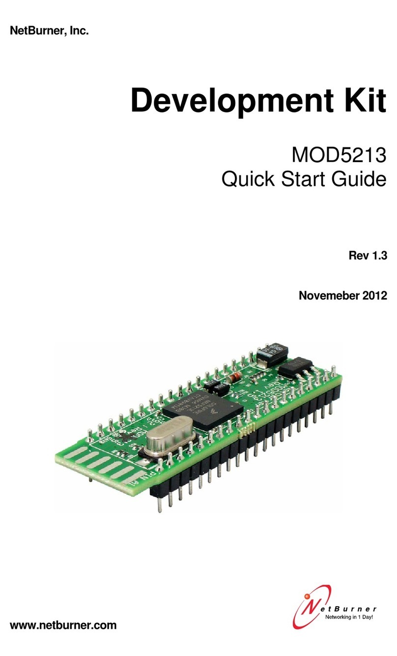 NetBurner Mod5213 User manual