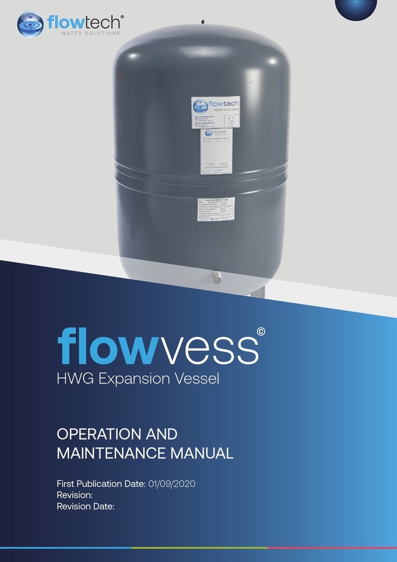 FLOWTECH flowvess User manual
