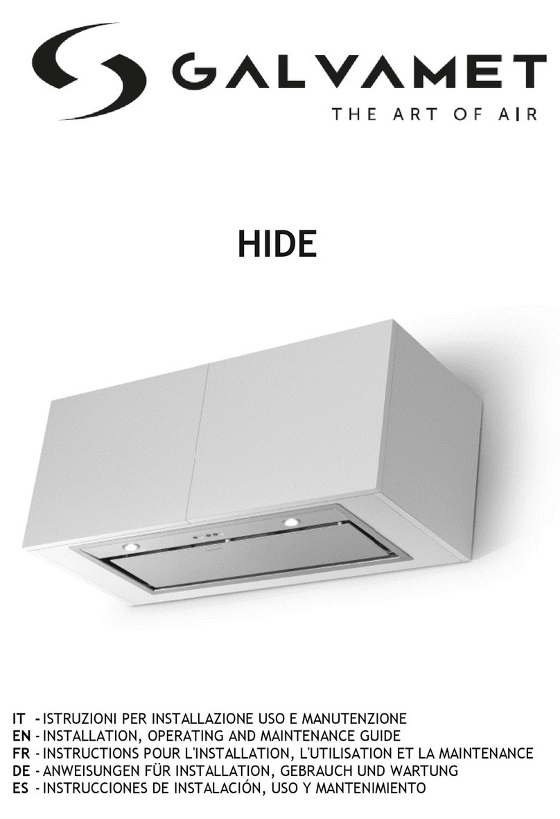 Galvamet HIDE User manual