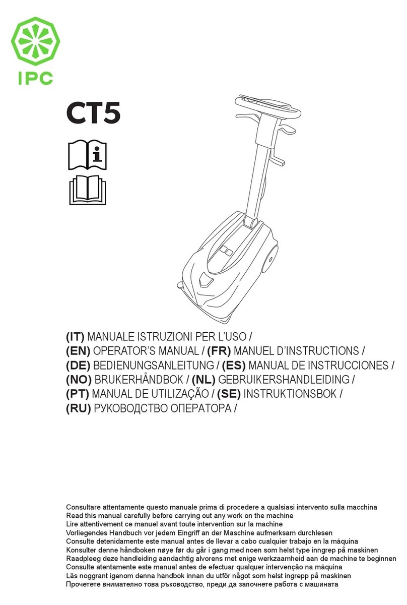 IPC CT5 LAVAMATIC User manual
