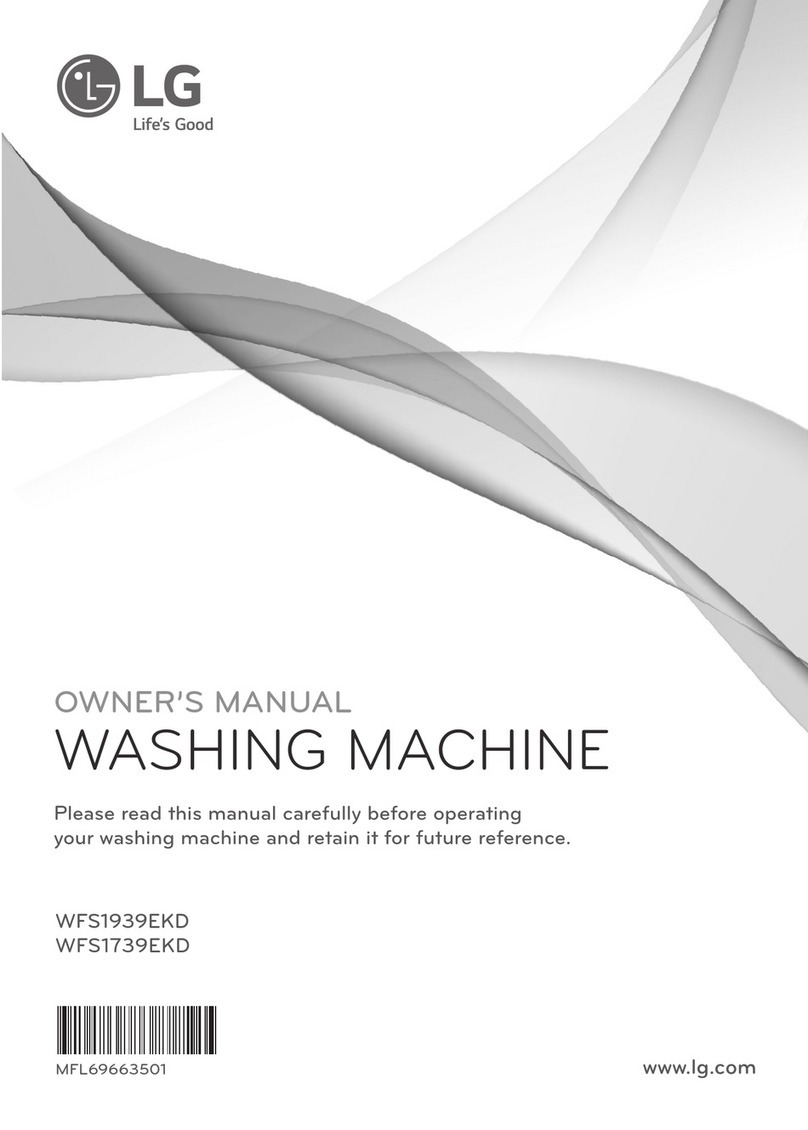 LG WFS1739EKD User manual