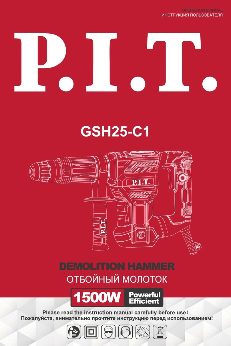 P.I.T. GSH25-C1 User manual