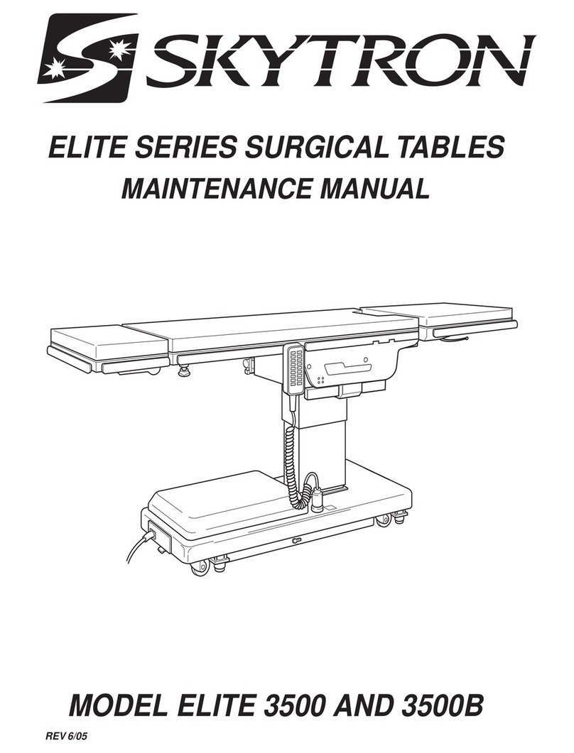 Skytron ELITE Series Maintenance manual
