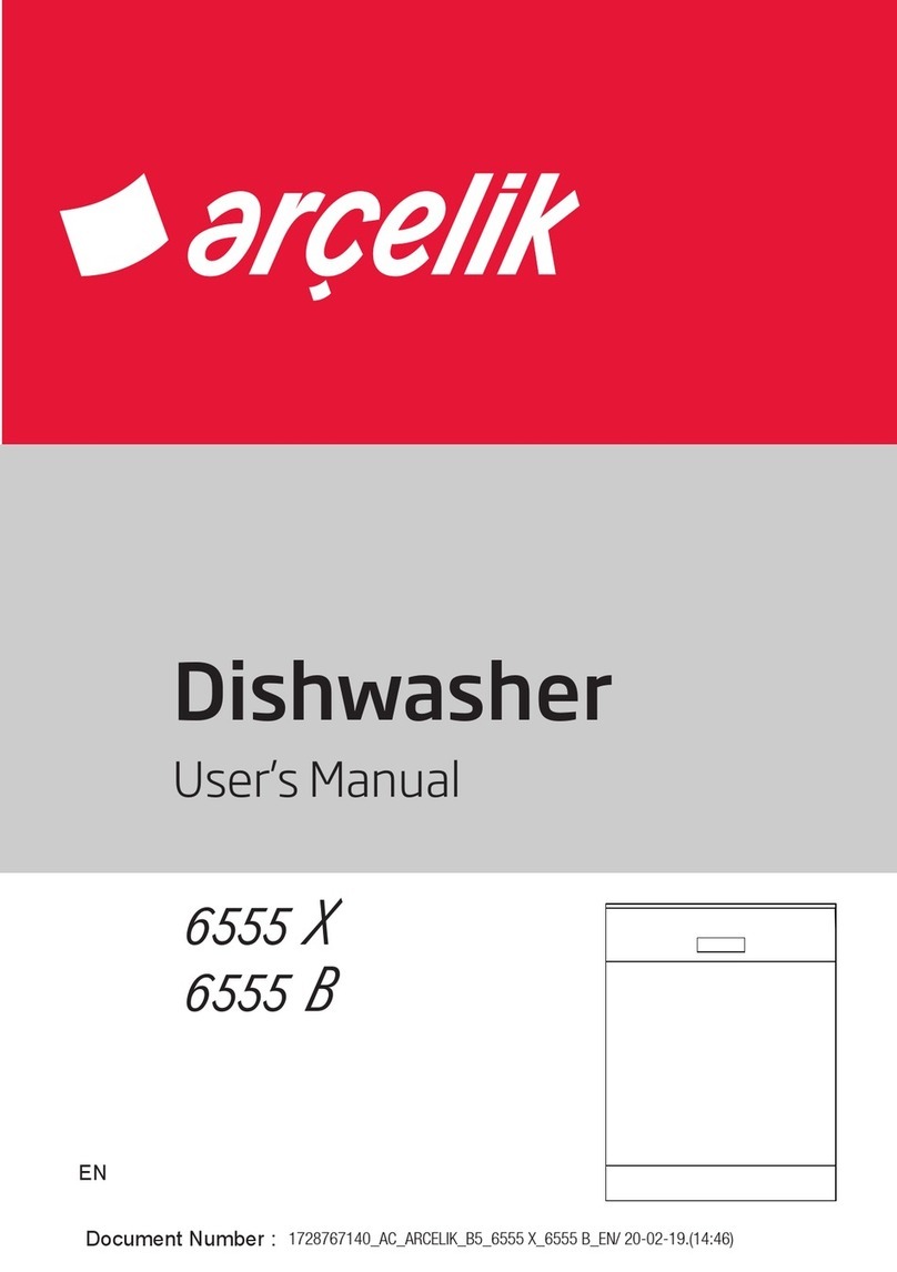arcelik 6555 X user manual