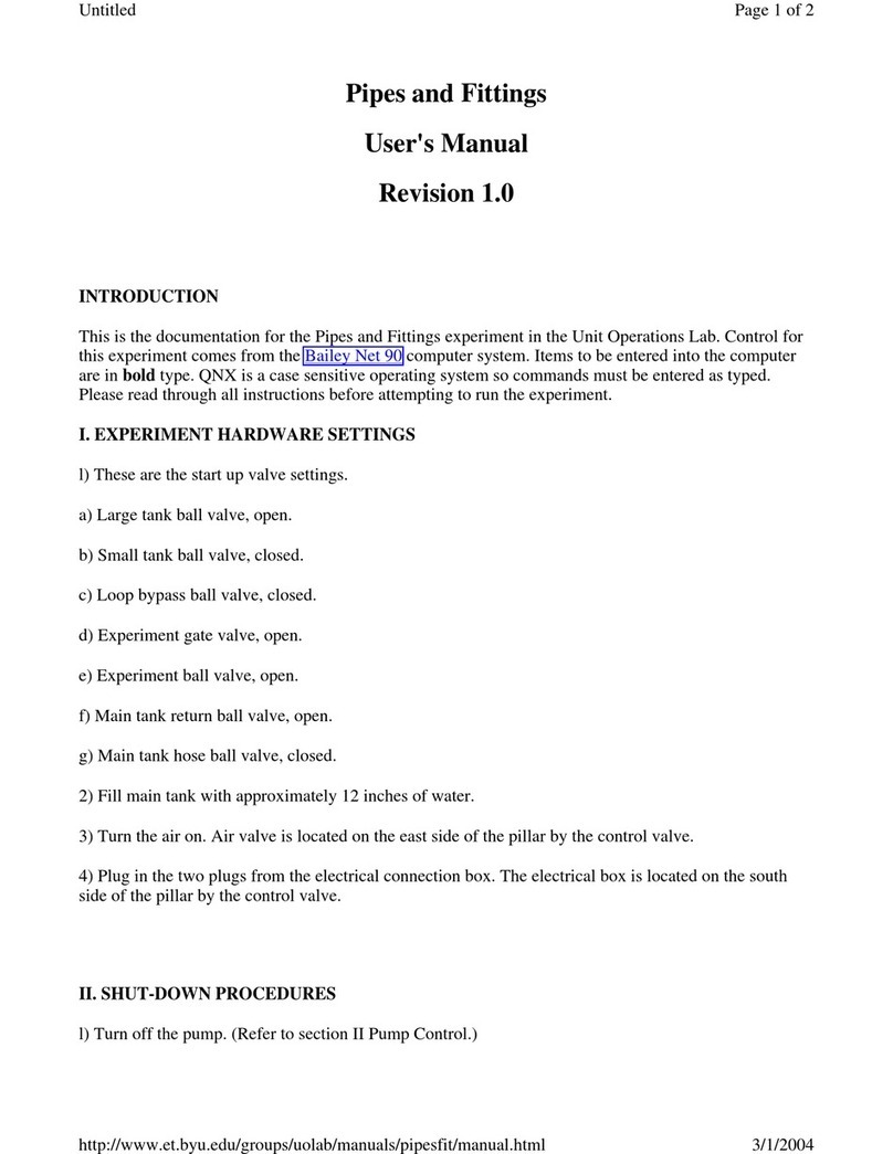 Bailey Net 90 User manual