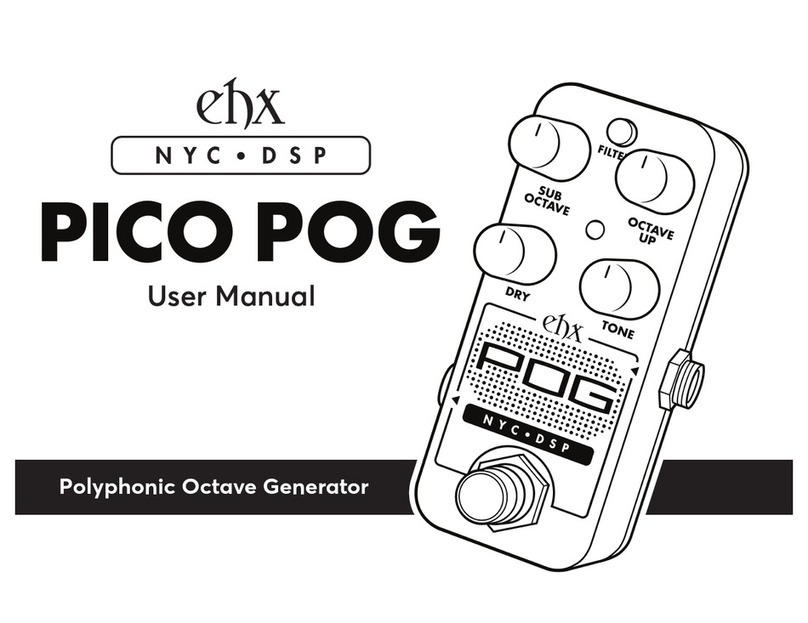 Electro-Harmonix PICO POG User manual
