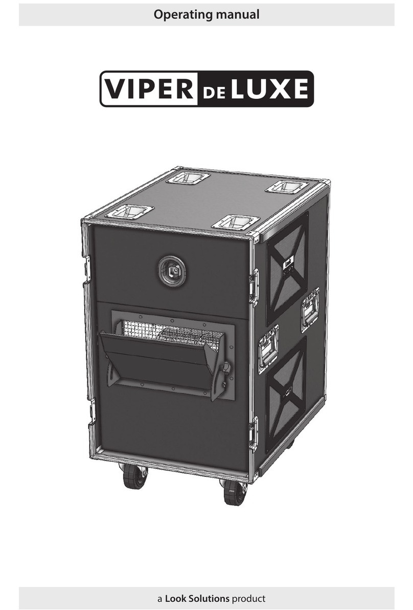Look Solutions VIPER DELUXE operating manual