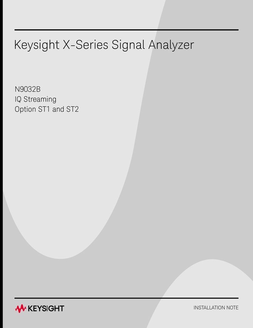 Keysight x series Quick start guide