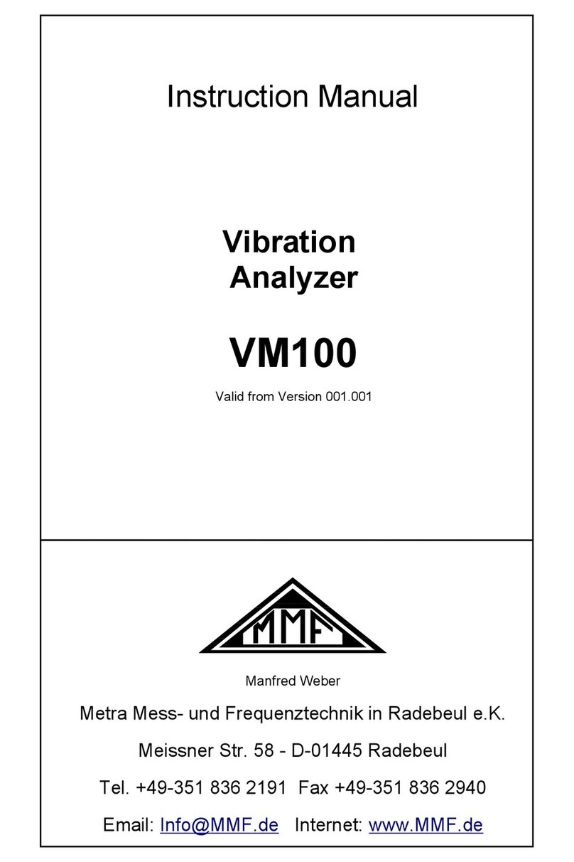 MMF VM100 User manual