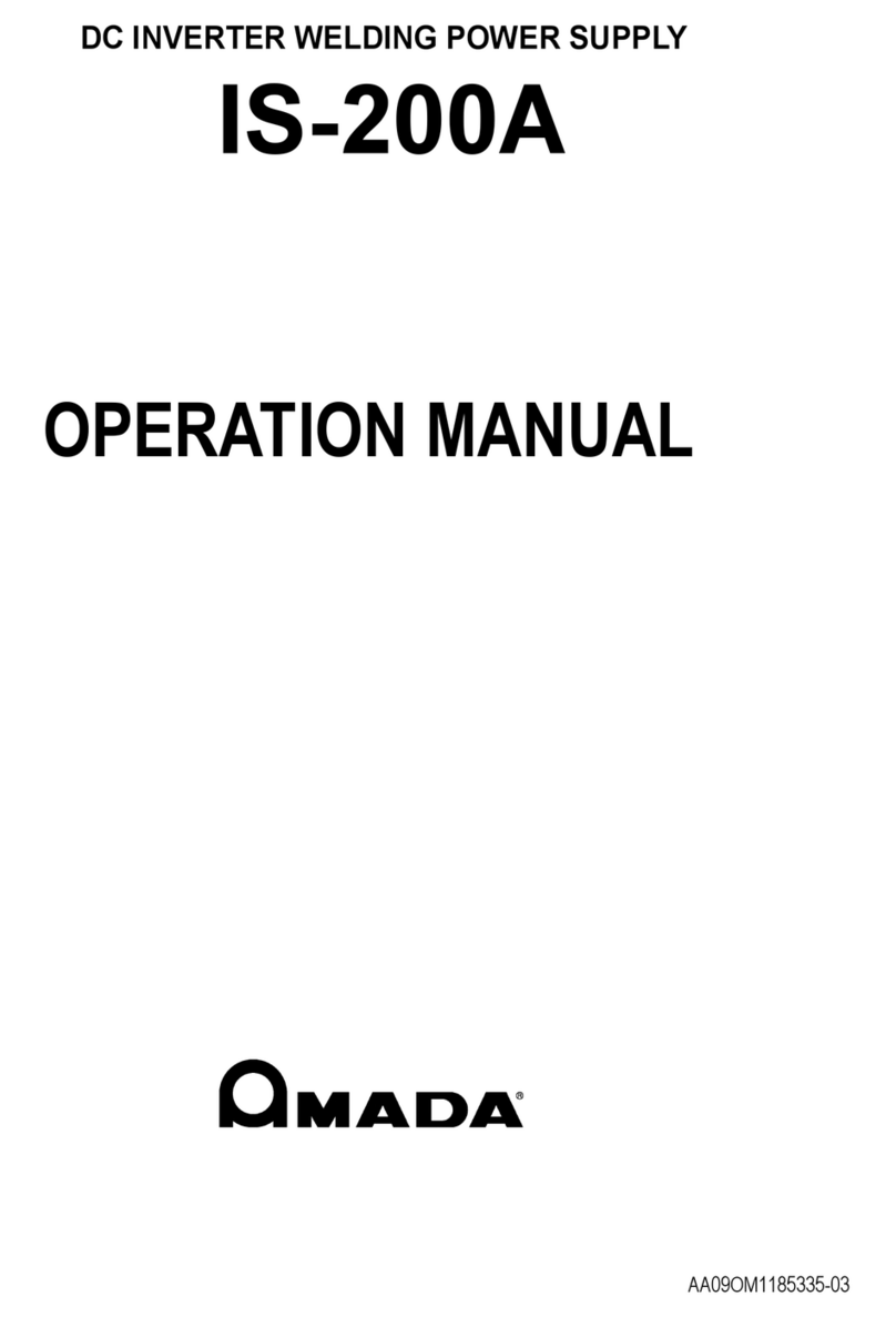 Amada IS-200A User manual
