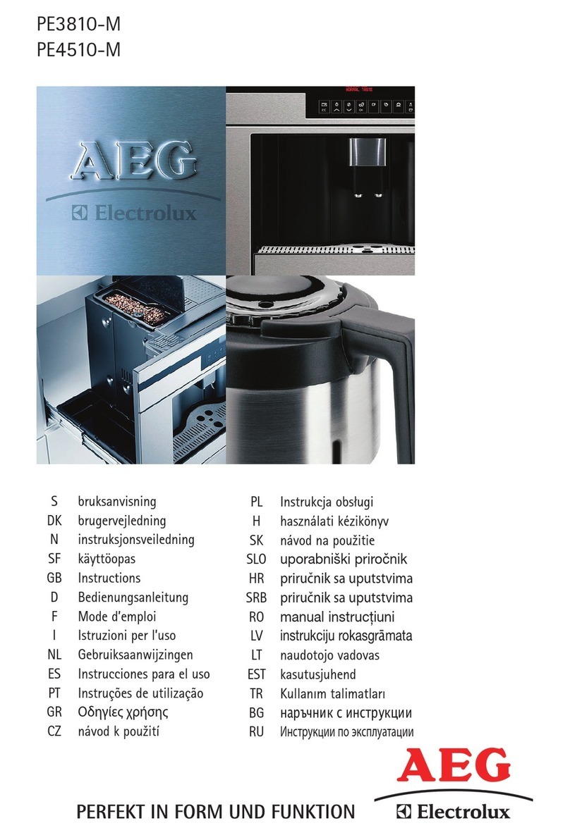 Electrolux AEG PE3810-M instructions