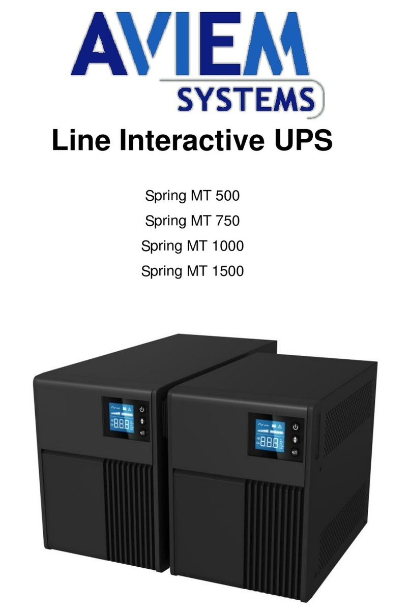 AVIEM Systems Spring MT 500 instruction manual