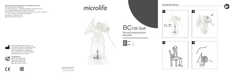 Microlife BC 100 Soft User manual