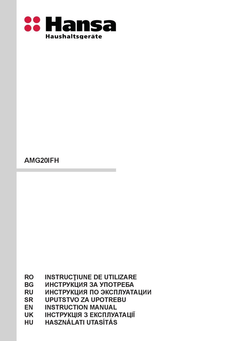 Hansa AMG20IFH instruction manual
