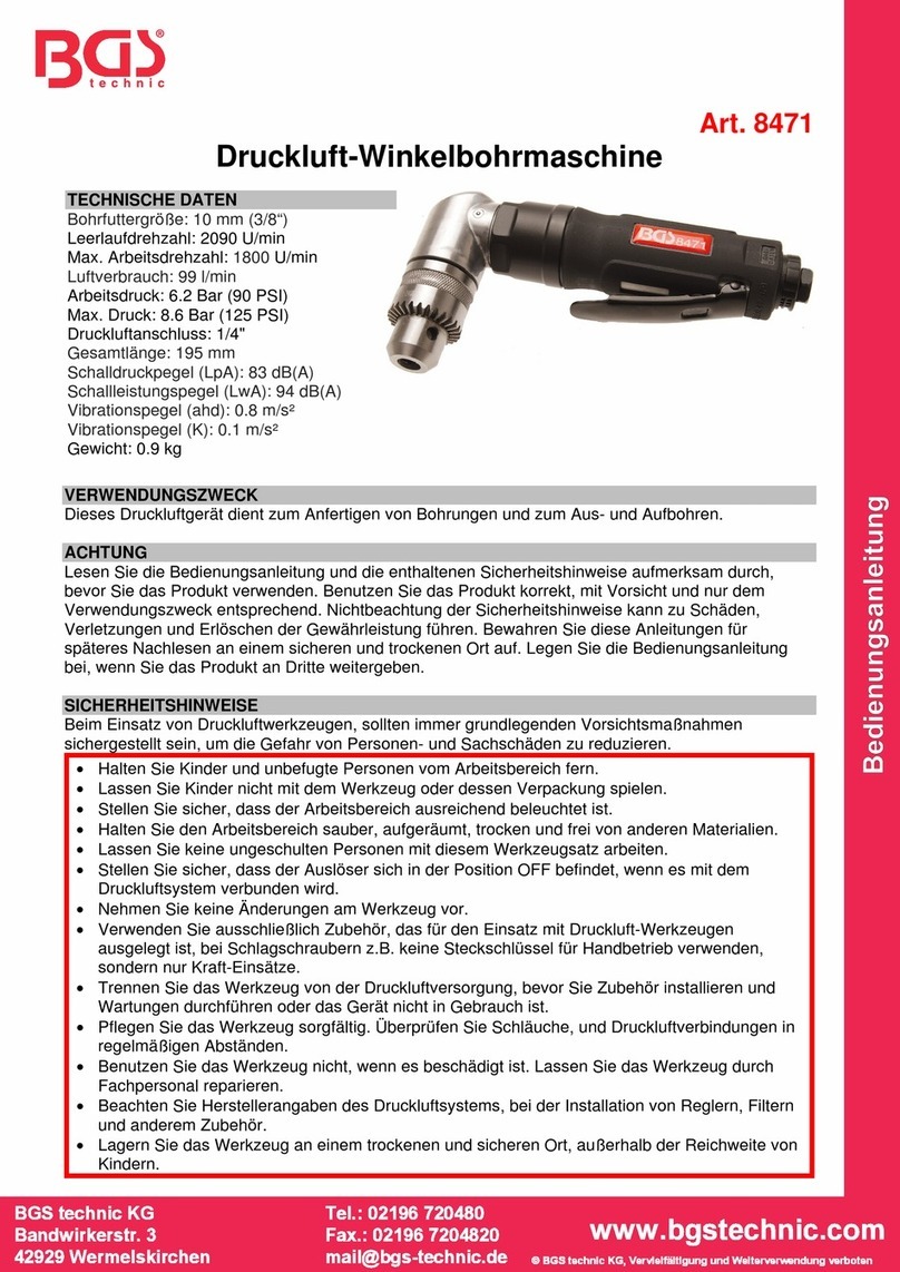 BGS technic 8471 instruction manual