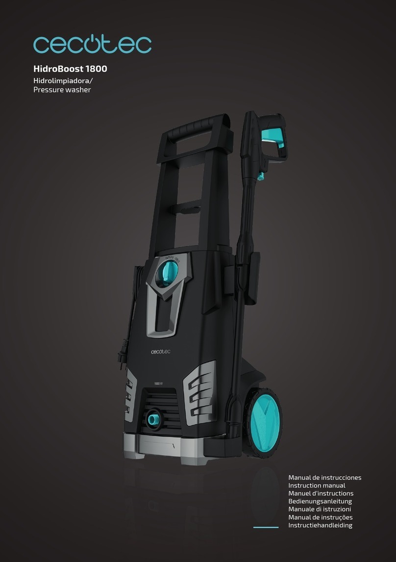 cecotec HidroBoost 1800 instruction manual
