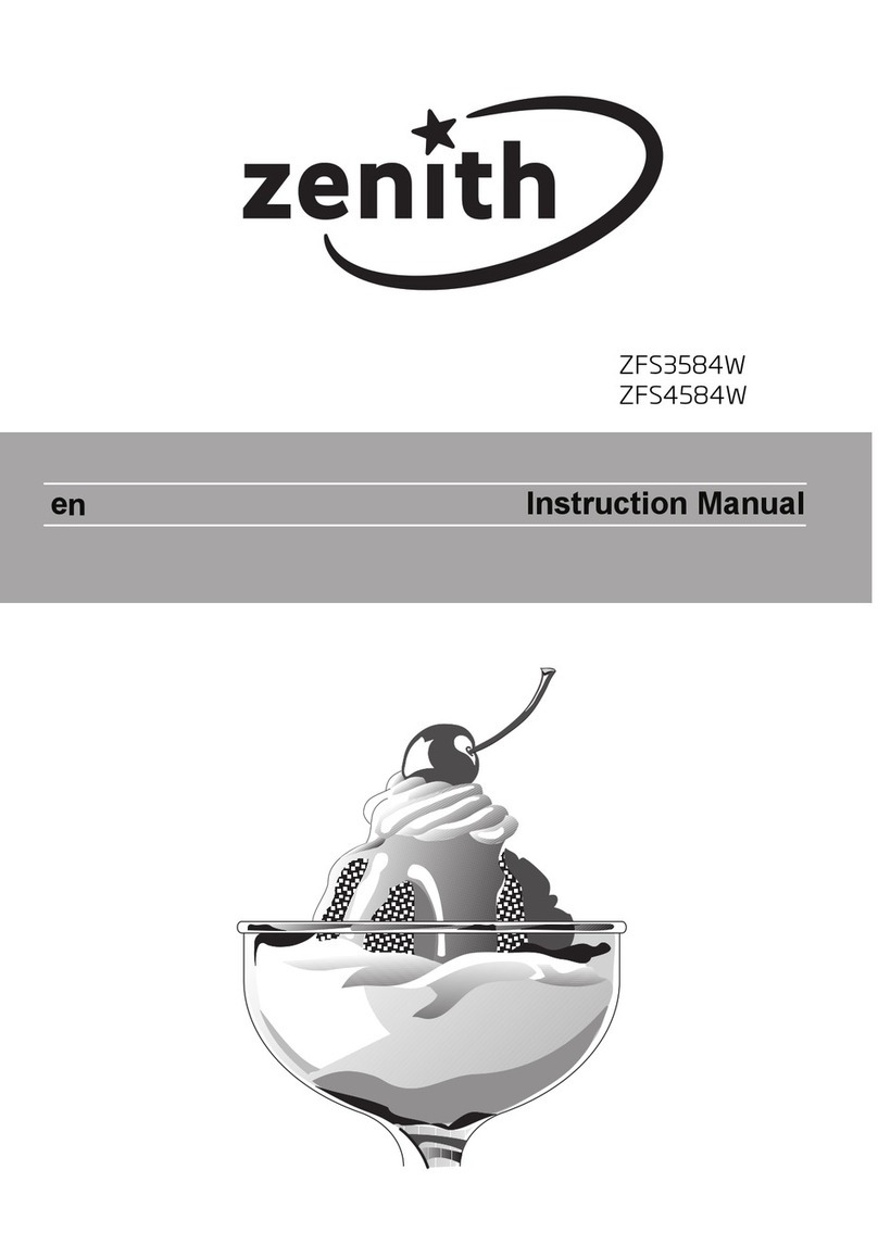 Zenith ZFS3584W User manual