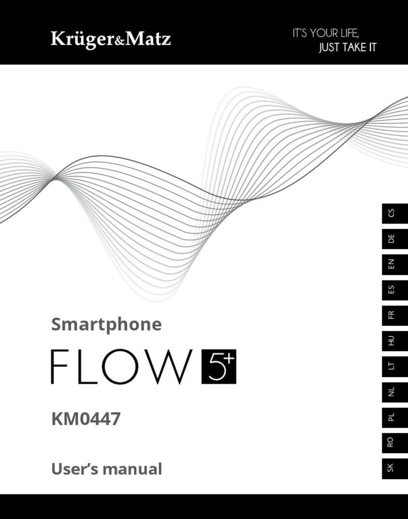 Kruger&Matz FLOW 5+ user manual
