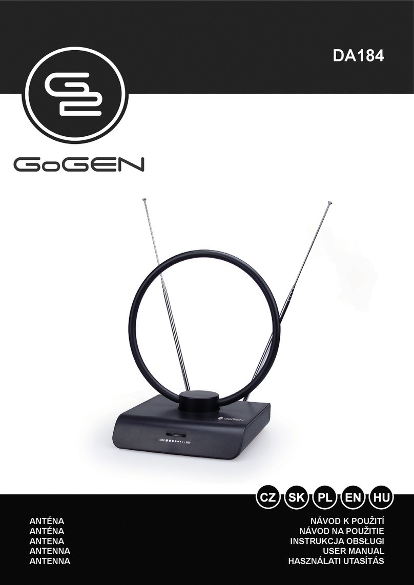 Gogen DA184 User manual