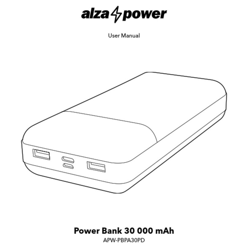 AlzaPower APW-PBPA30PD User manual