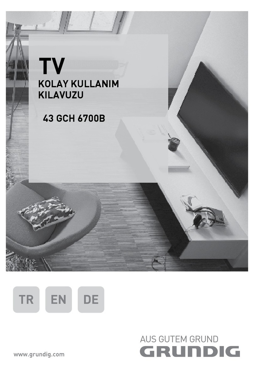 Grundig 43 GCH 6700B User manual