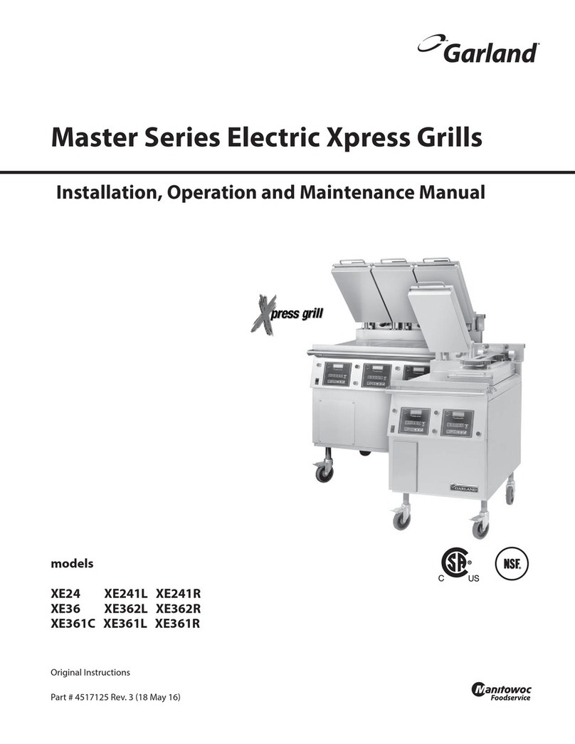 Garland Master Xpress XE241L User manual Garland Master Xpress XE241L User manual