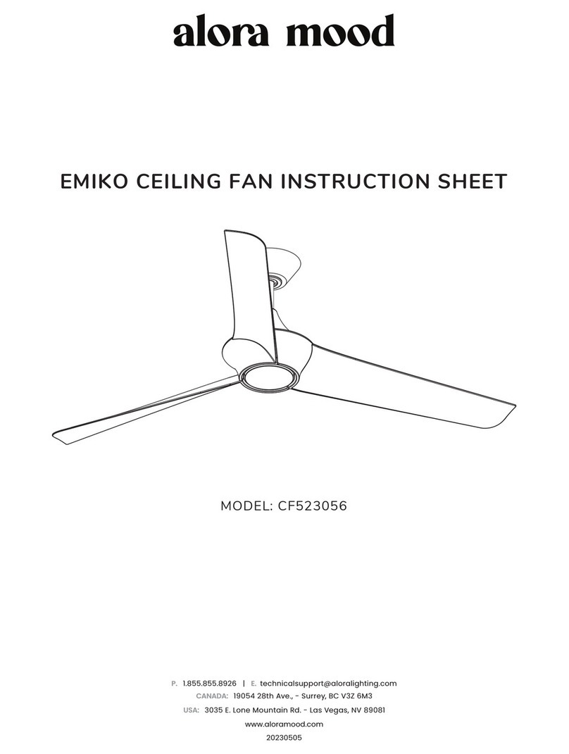 alora mood EMIKO instruction sheet