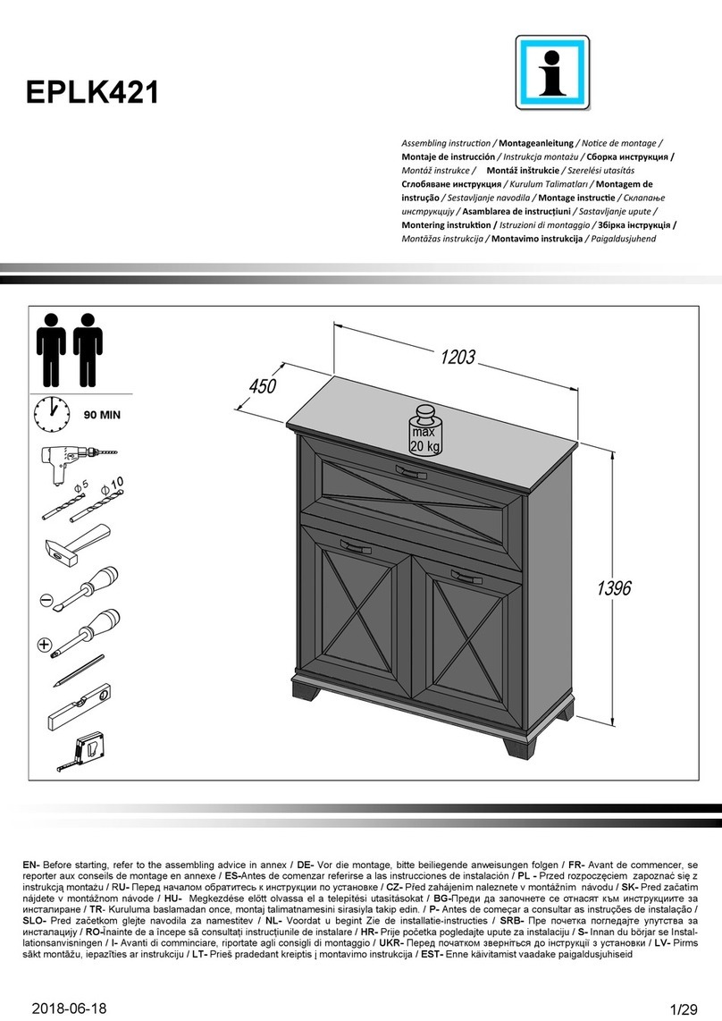 Forte EPLK421 User manual