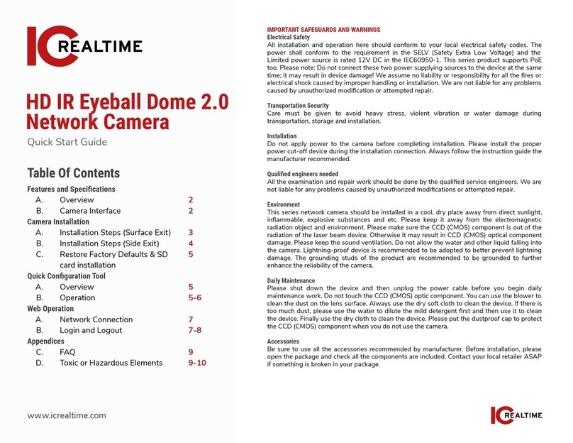 ICRealtime Max Series User manual