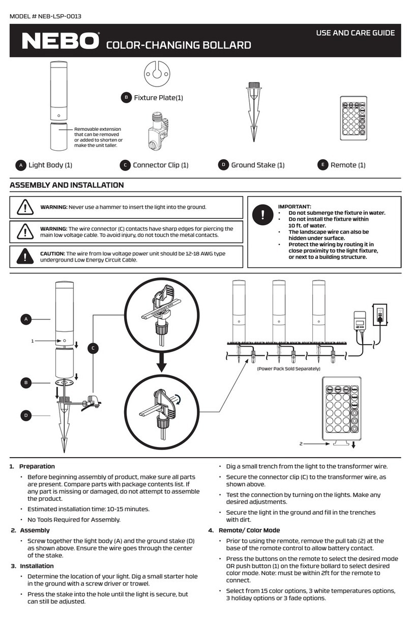 NEBO NEB-LSP-0013 User manual