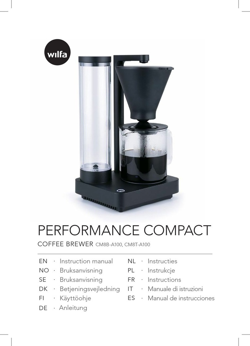 Wilfa PERFORMANCE COMPACT instruction manual