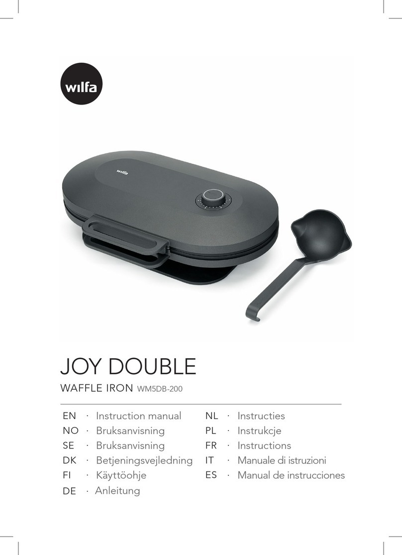 Wilfa JOY DOUBLE User manual