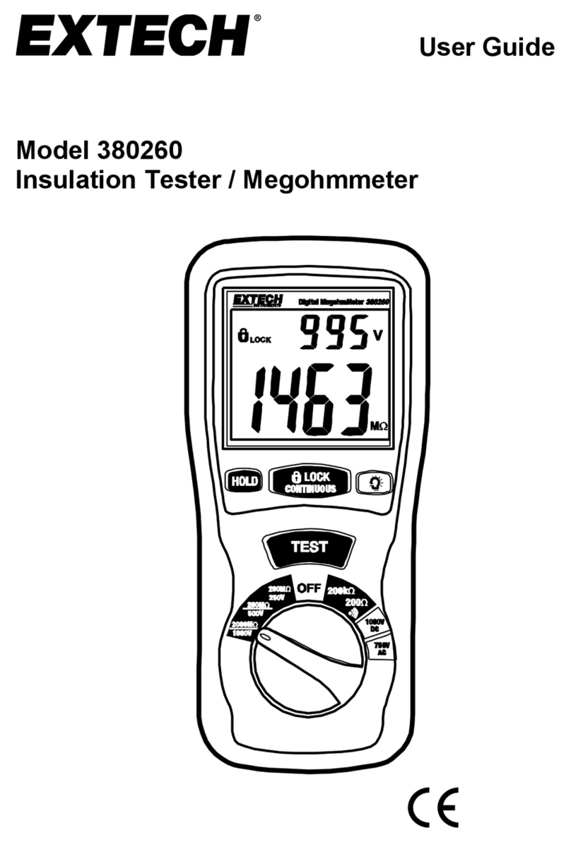Extech Instruments 380260-NIST User manual